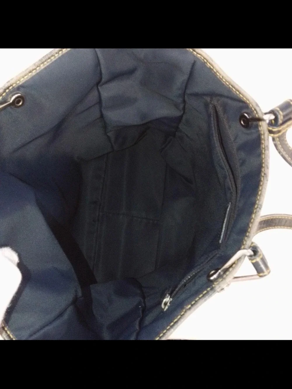 Dior Brown Monogram Canvas Tote with Long Straps